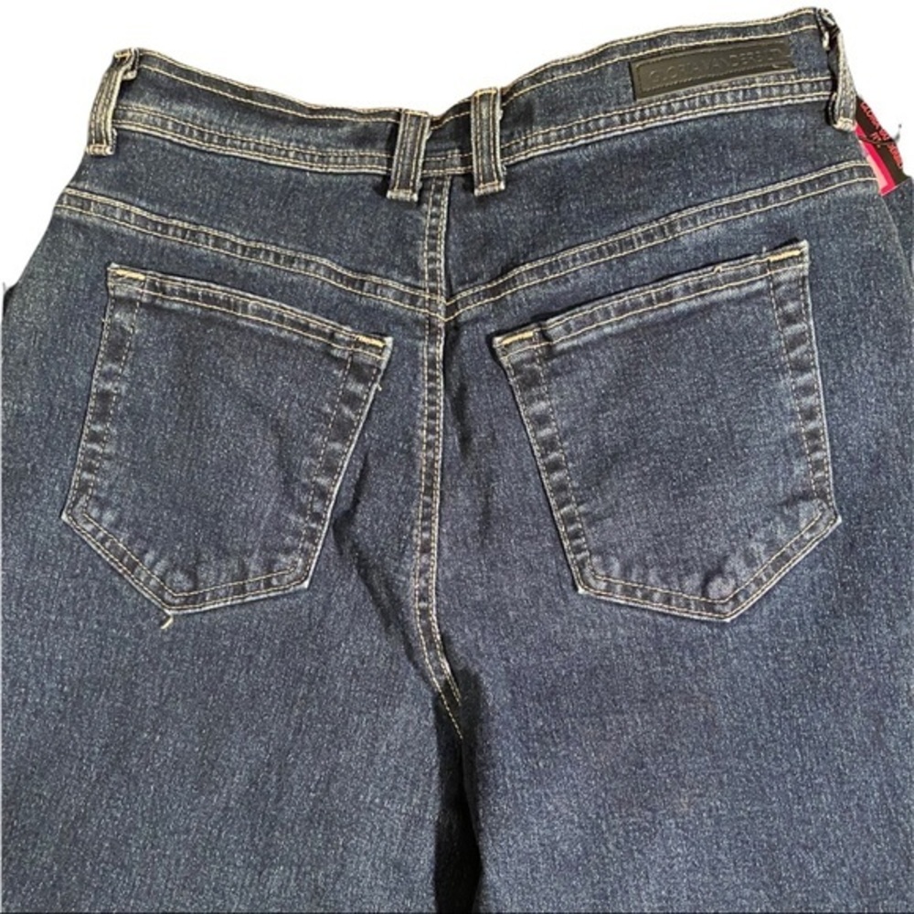 GLORIA VANDERBILT AMANDA Stretch Red Label Stretch Blue Jeans 6 NWT/T - Picture 4 of 7